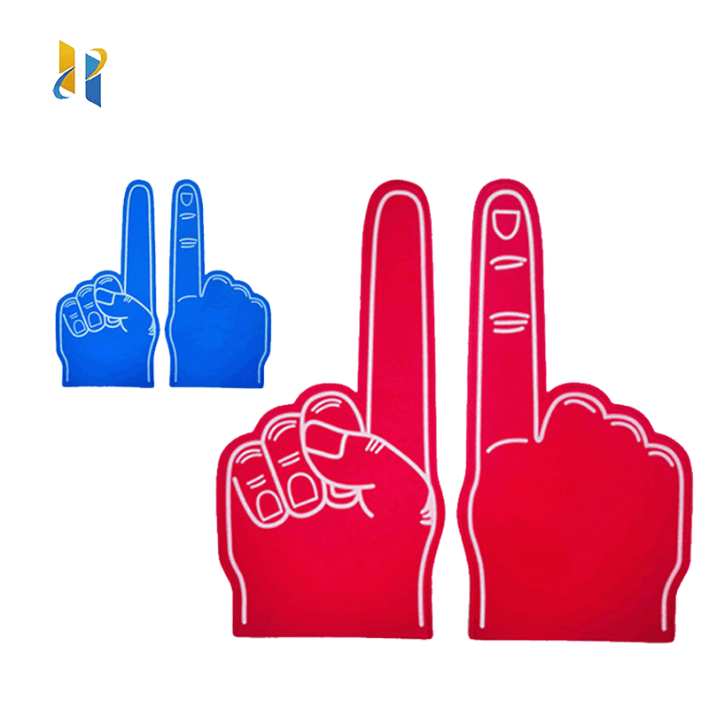 Show off your team spirit with a customized foam finger! Made with high-quality foam and customizable designs. Perfect for sports events, parties, and more. Shop now and make your team stand out with our top-rated customized foam finger.